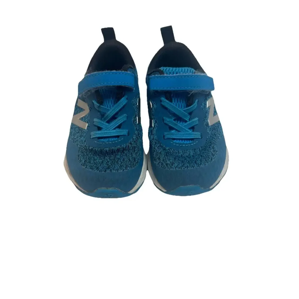New Balance Fresh Foam Kids Running Shoes Blue Hook Loop Size 7 US 14 CM